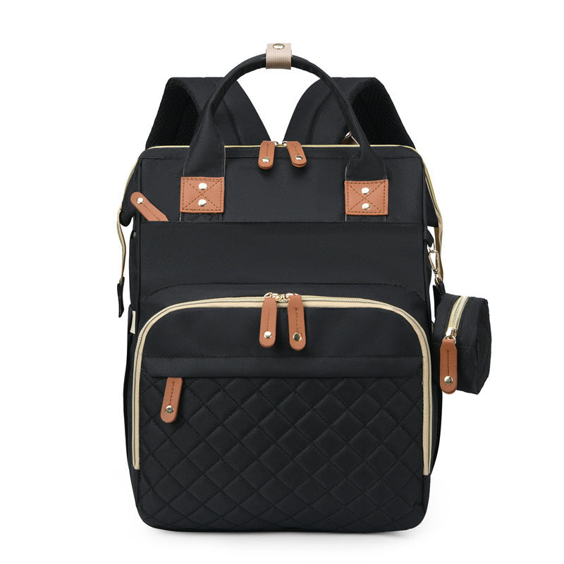 Versatile Multi-Pocket Quilted Backpack Stornfield