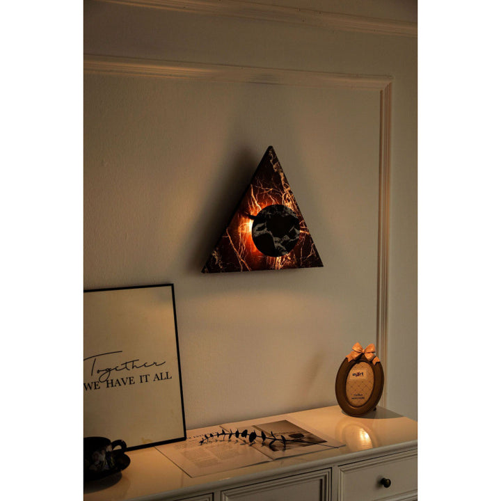 Artistic Triangular Wall Sconce