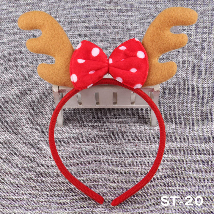 Decorative Holiday Antler Headband