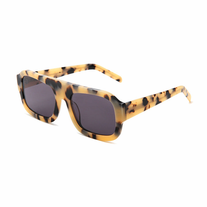 Women’s square sunglasses made of high-quality plastic with polarized lenses Stornfield