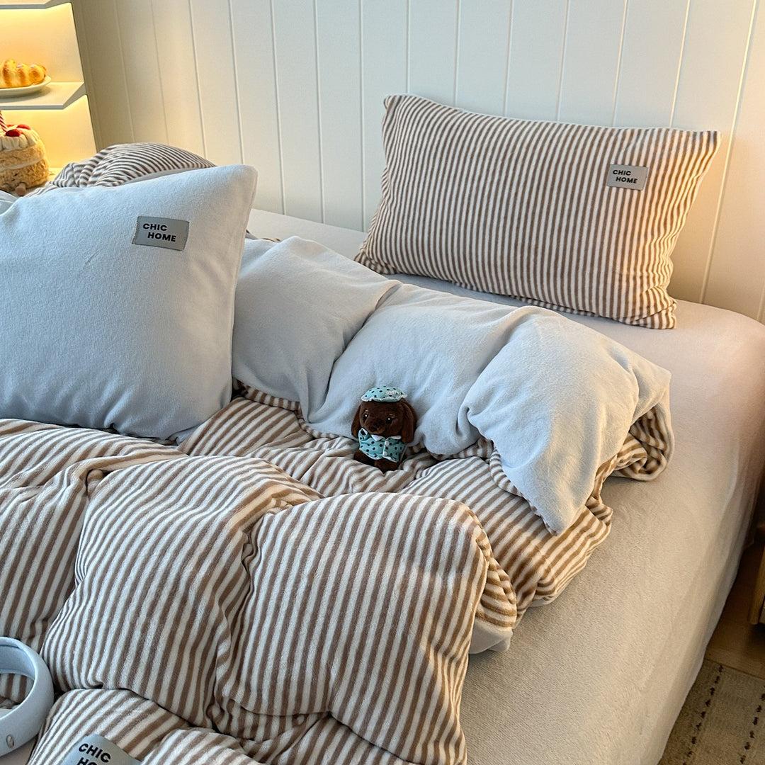 Soft Velvet Duvet Cover Set