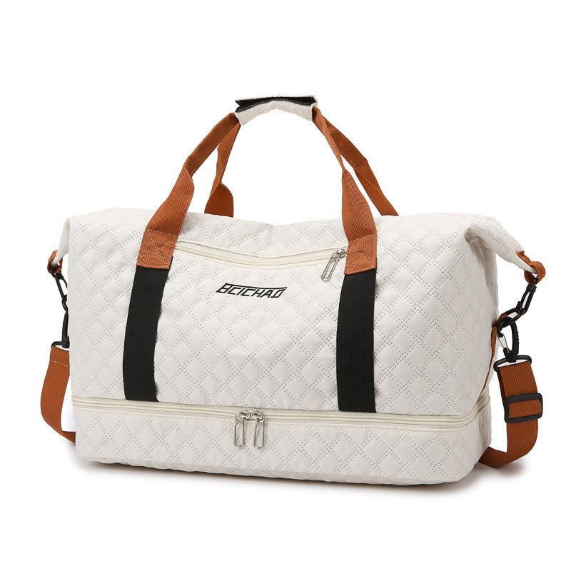 Quilted Travel Duffel Bag