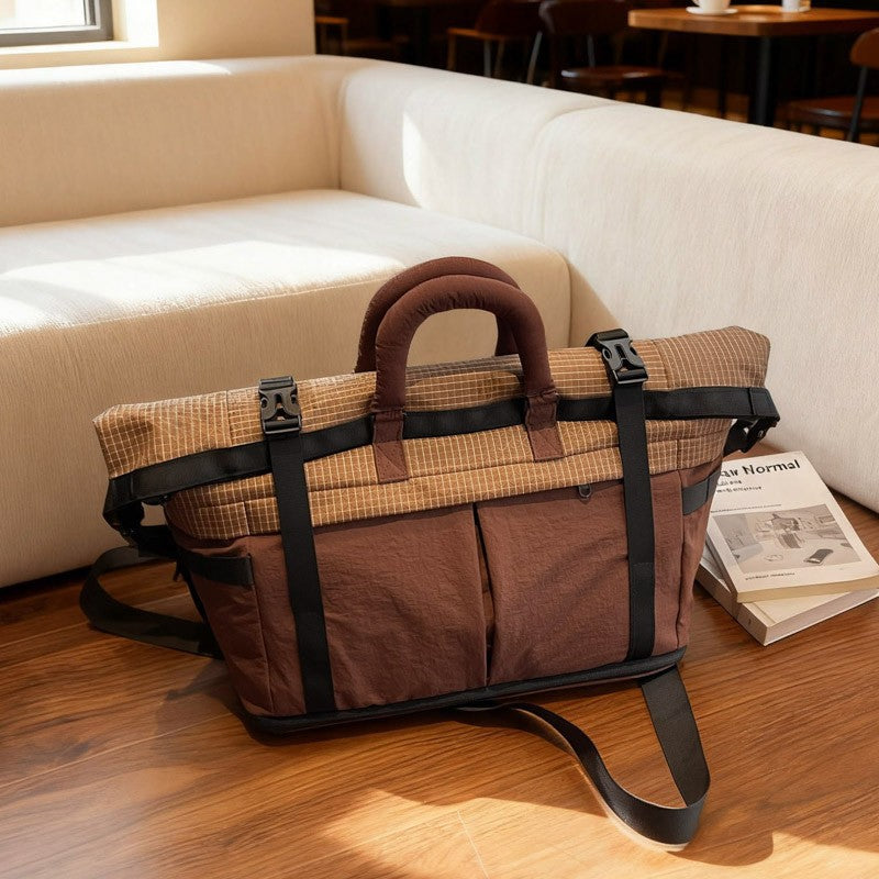 Sporty travel bag with multifunctional compartments Stornfield