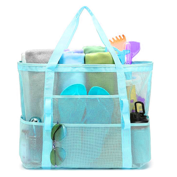 Practical Beach Tote Bag Made of Breathable Mesh Material Stornfield