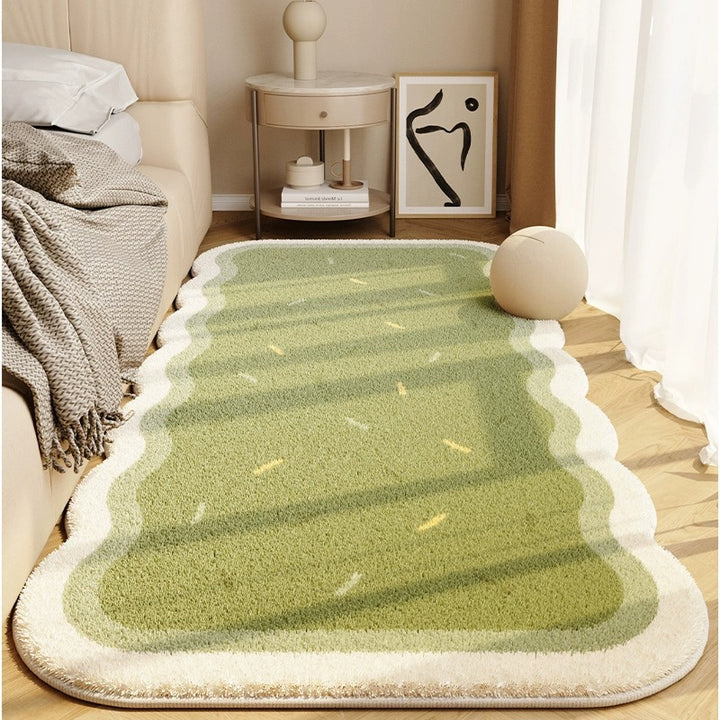 Playful Scalloped Area Rug
