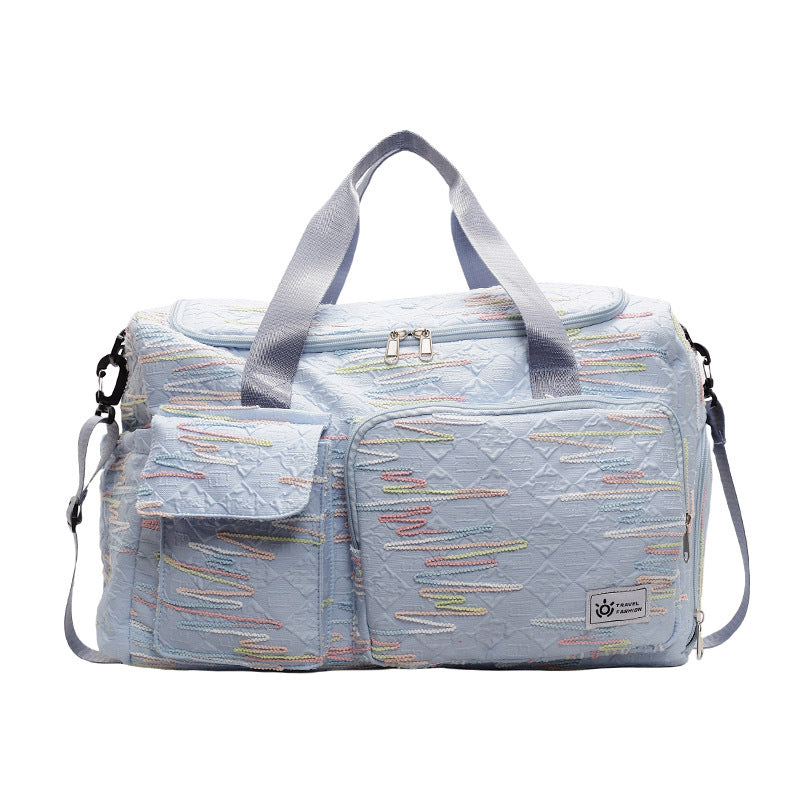 Embroidered Weekender Duffel Stornfield