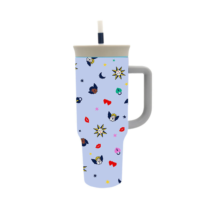 Women's Stylish Drink Cup with Practical Straw Stornfield