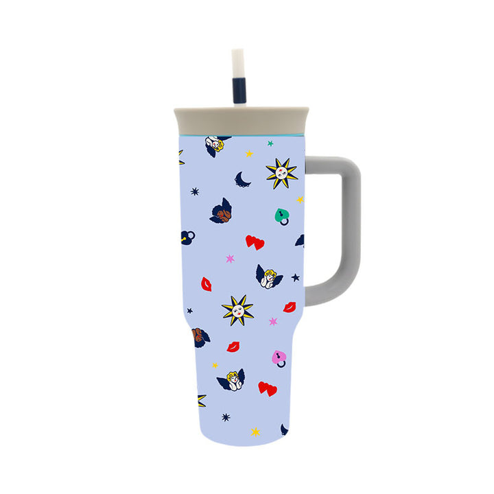 Women's Stylish Drink Cup with Practical Straw Stornfield
