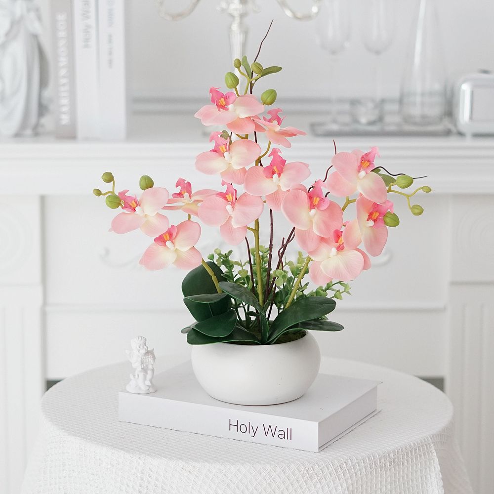 Realistic Artificial Orchid Decoration