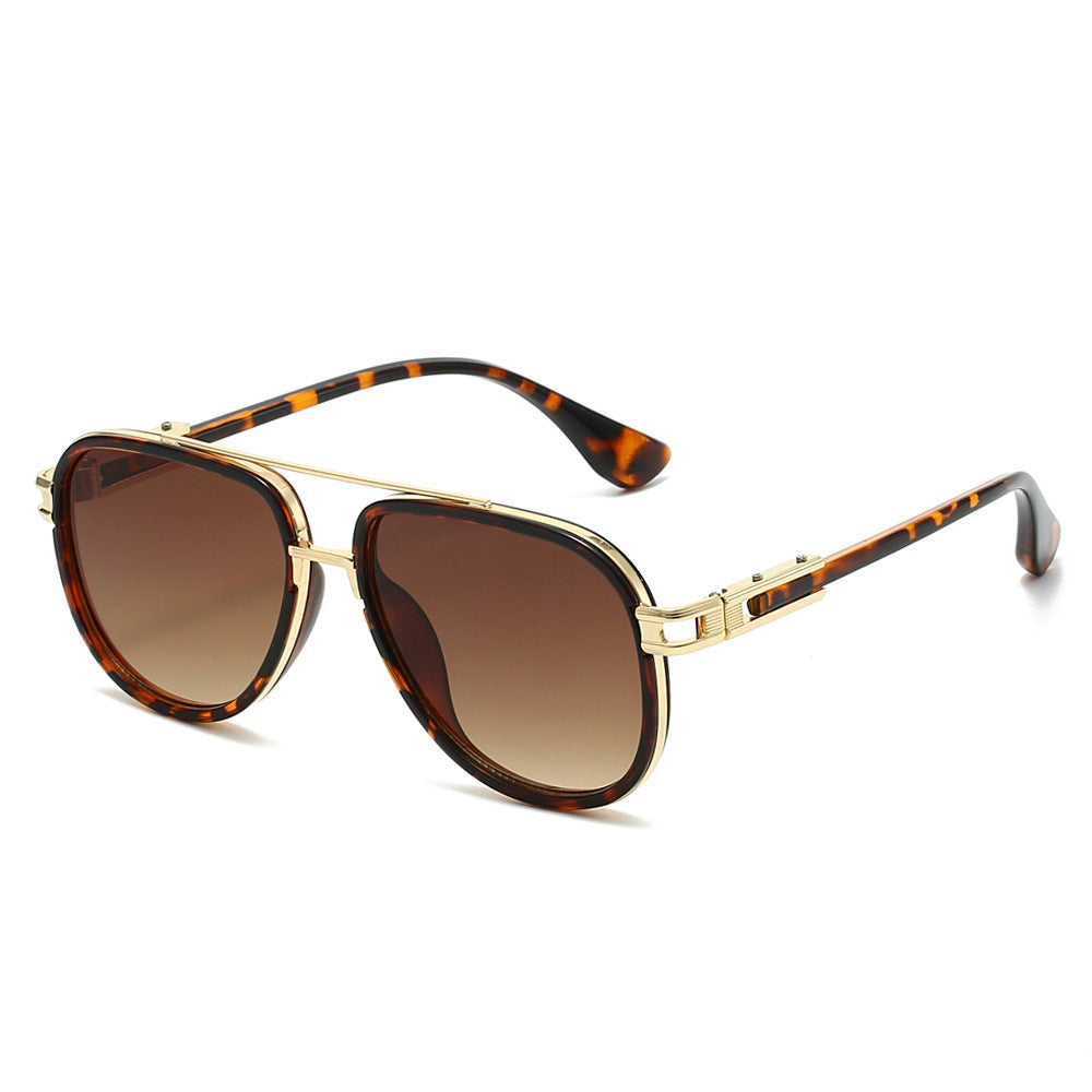 Vintage-Inspired Bold Geometric Sunglasses Stornfield
