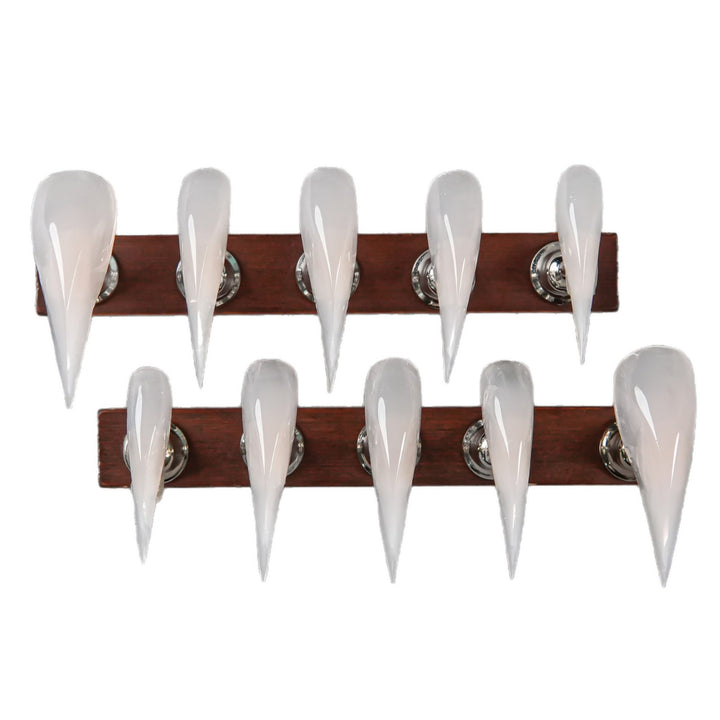 Elegant Stiletto Press-On Nail Tips