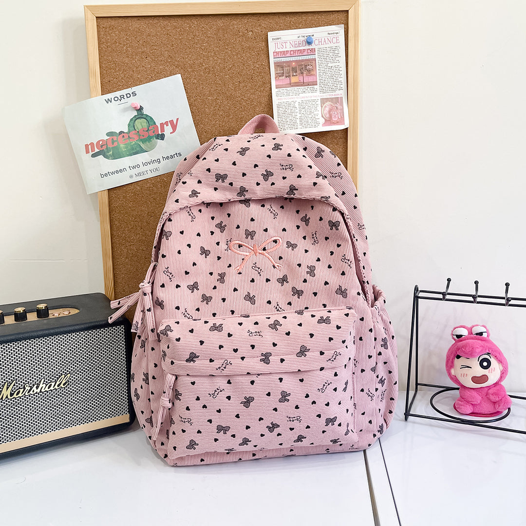 Floral-Patterned Travel Backpack Stornfield