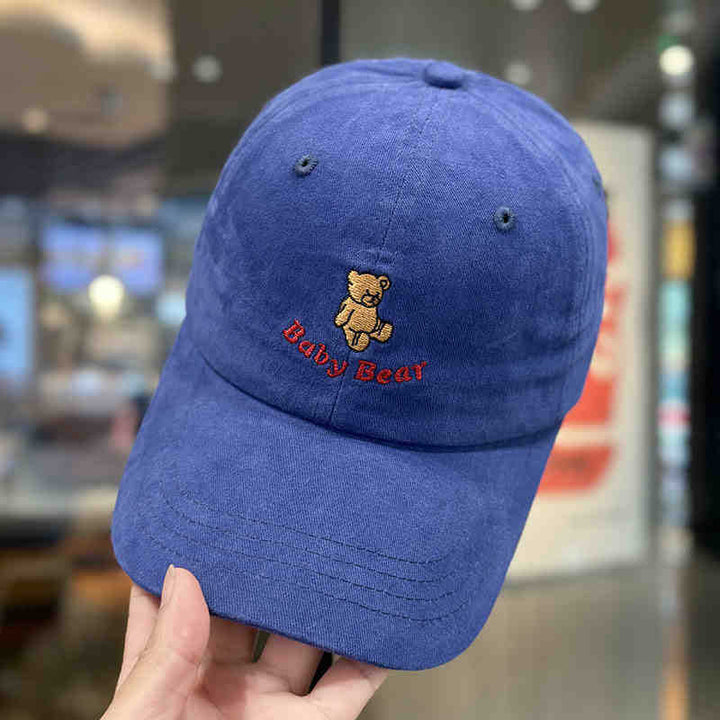 Women's Cute Embroidered Bear Cap Stornfield