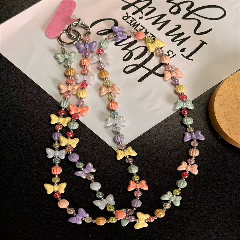 Charming Butterfly Beaded Eyewear Chain Stornfield