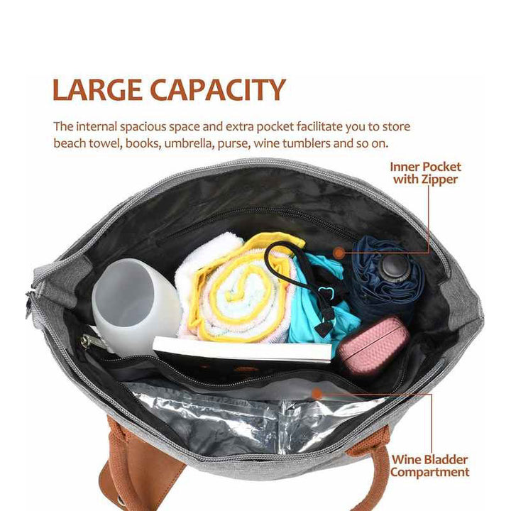 Women's Insulated Picnic Bag with Practical Accessories Stornfield