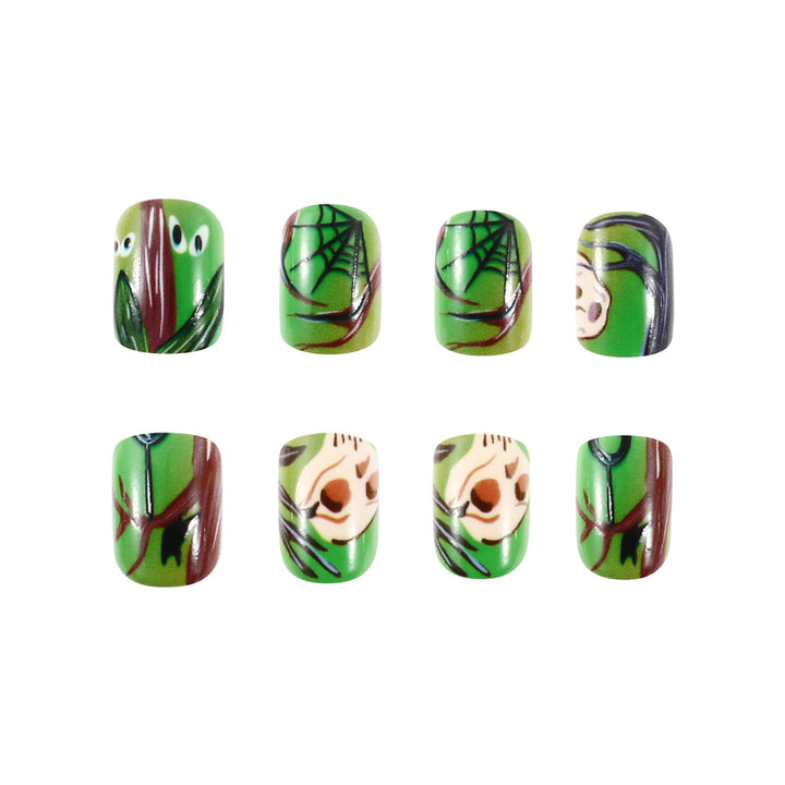 Artistic Botanical Nail Art Design Stornfield