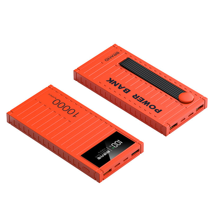 Portable Solar Power Bank with Digital Display and Fast Charging Stornfield