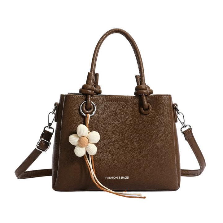 Textured Mini Handheld Tote Bag