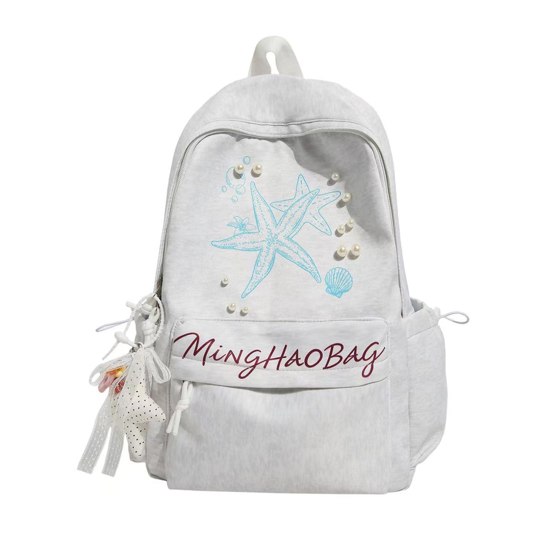 Nautical-Themed Embellished Backpack Stornfield