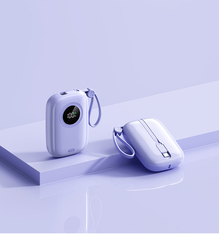 Portable power bank with digital energy display Stornfield