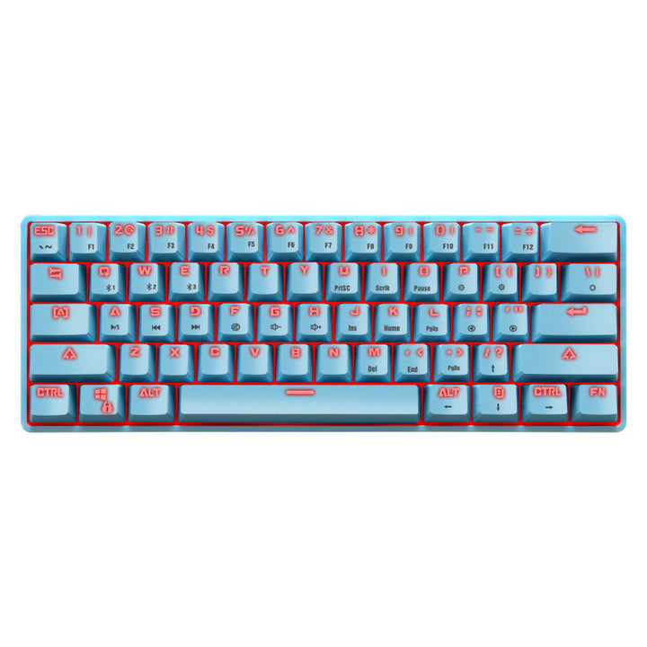 Compact Mechanical Gaming Keyboard with Backlit Keys Stornfield