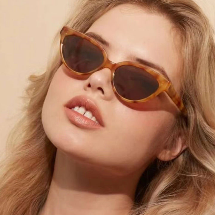Ladies Cat-Eye Sunglasses with Luxurious Pattern and UV Protection Stornfield