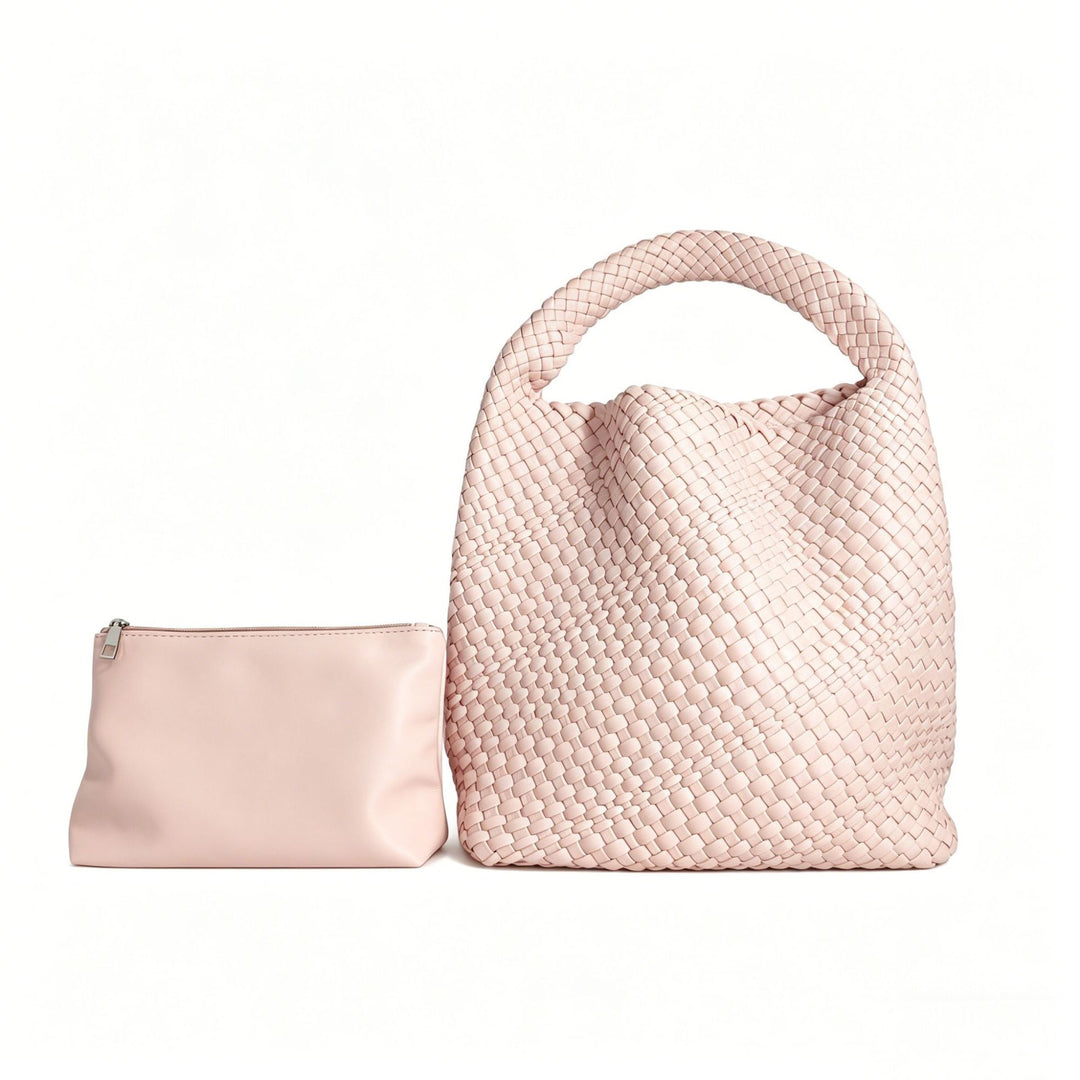 Textured Braided Tote Bag Stornfield