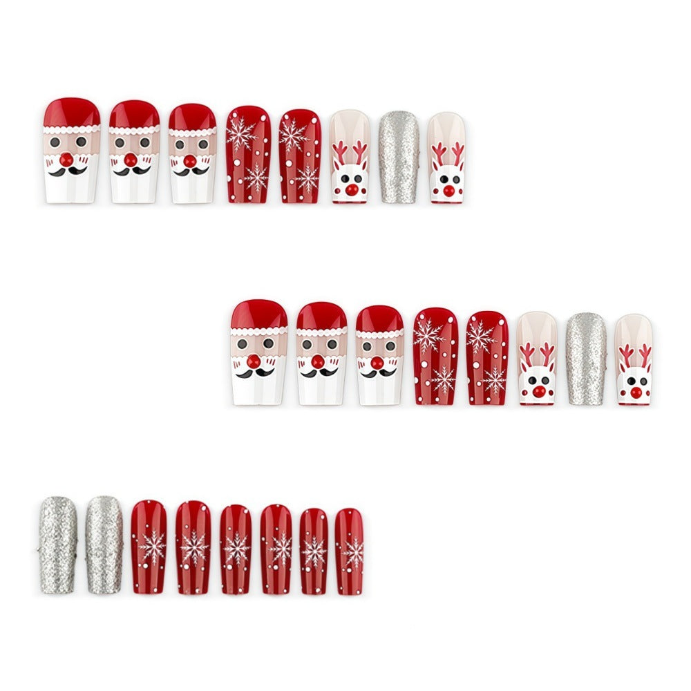 Artificial Christmas Art Nails Stornfield 1787298982