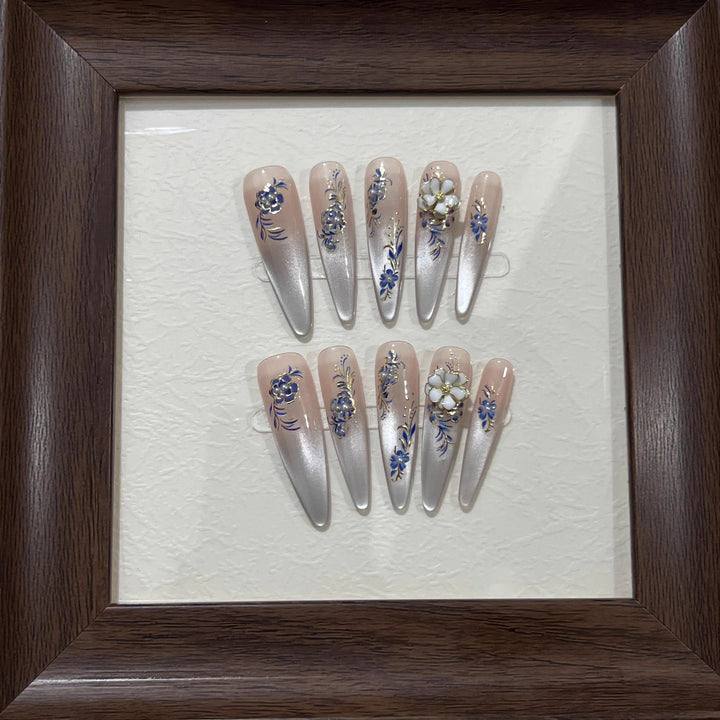 Elegant Floral Nail Art Tips Stornfield