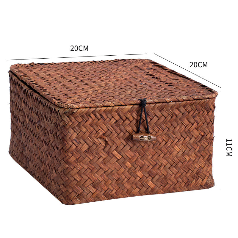 Handmade Woven Storage Cube Stornfield