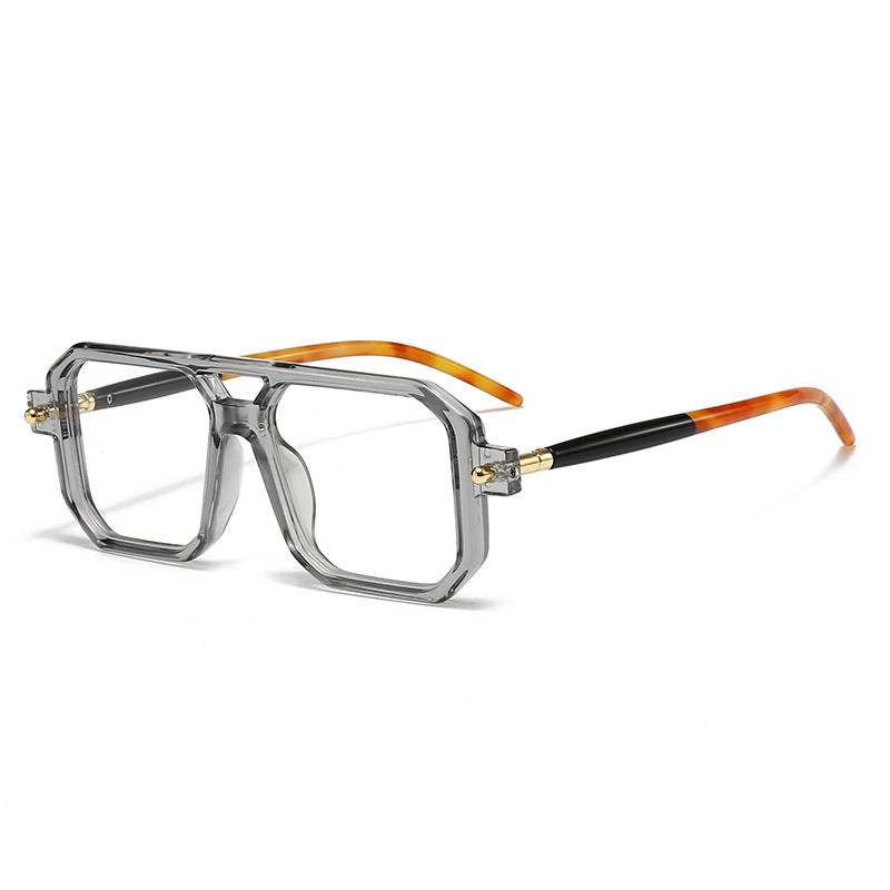 Women oversized rectangular glasses Stornfield