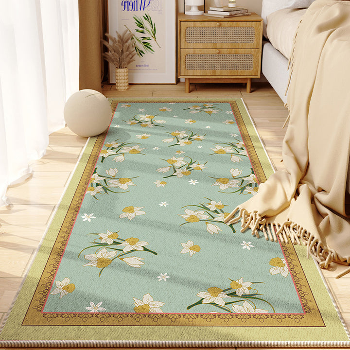 Floral Design Area Rug