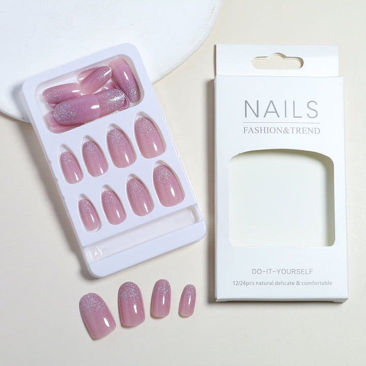 Elegant DIY Glittering Press-On Nail Set Stornfield