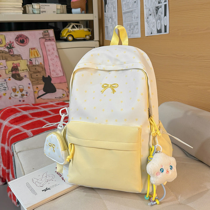 Backpack with Playful Design and Creative Storage Solutions Stornfield