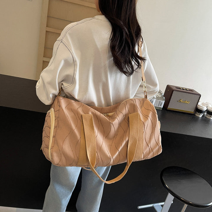 Elegant Embroidered Sports Duffel Bag Stornfield