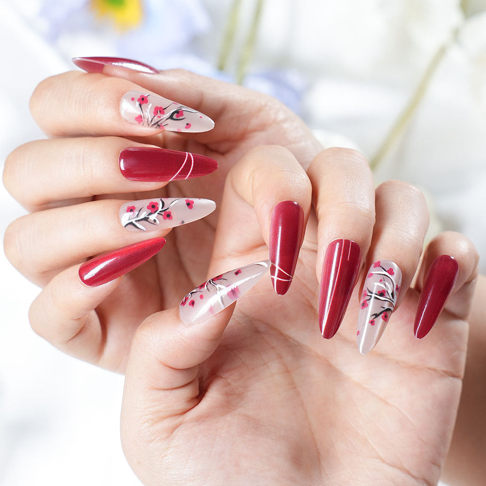 Artistic 3D Sculpted Nail Tips Stornfield