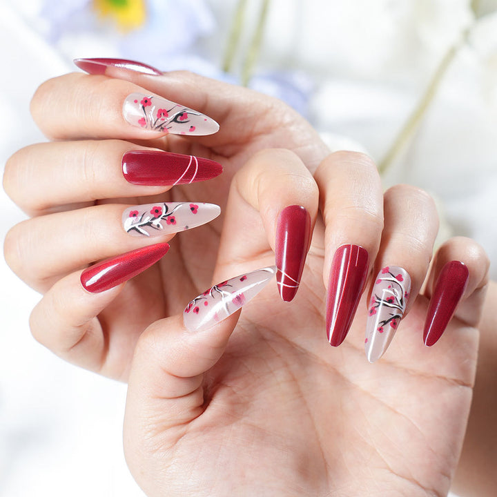 Artistic 3D Sculpted Nail Tips Stornfield