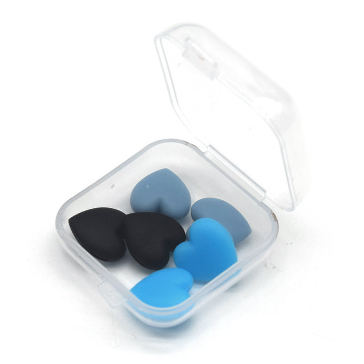 Heart-Shaped Silicone Keychain Holders Stornfield