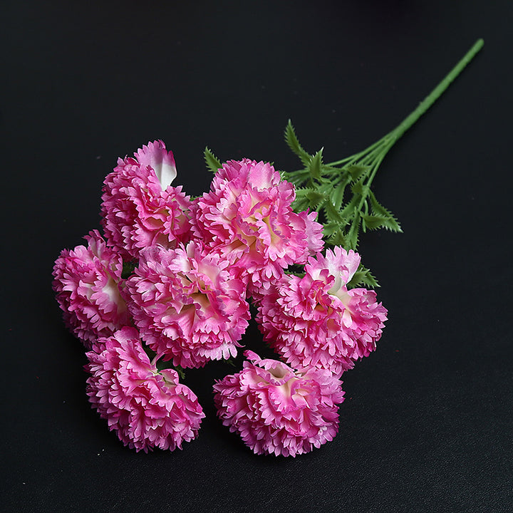 Artificial Carnation Bouquet for Home Decor Display