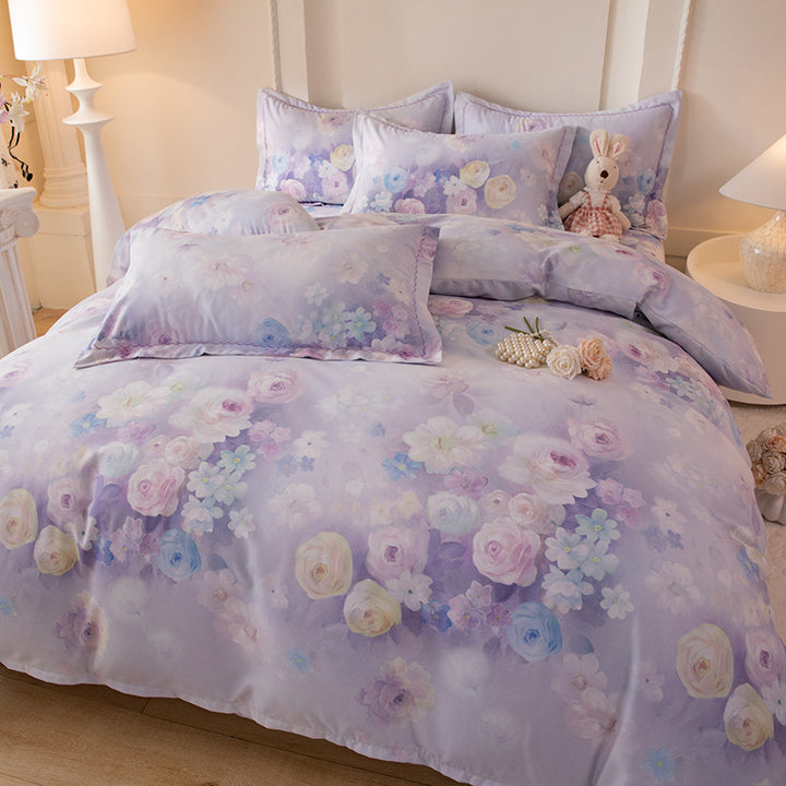 Luxury Striped Bedding Set