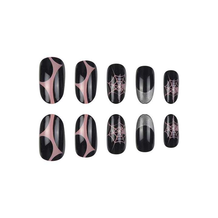 Halloween-Themed Stiletto Nail Art Set Stornfield