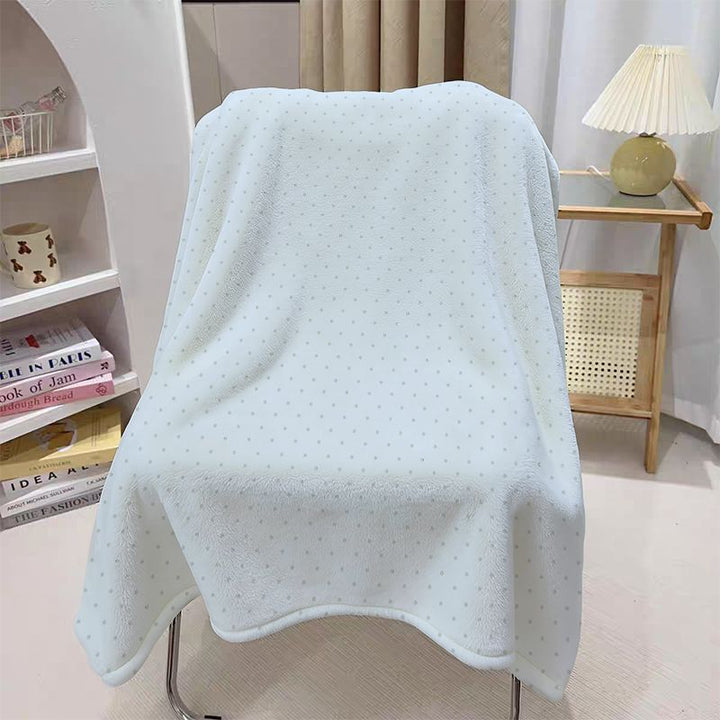 Cozy Dot Pattern Throw Blanket Stornfield