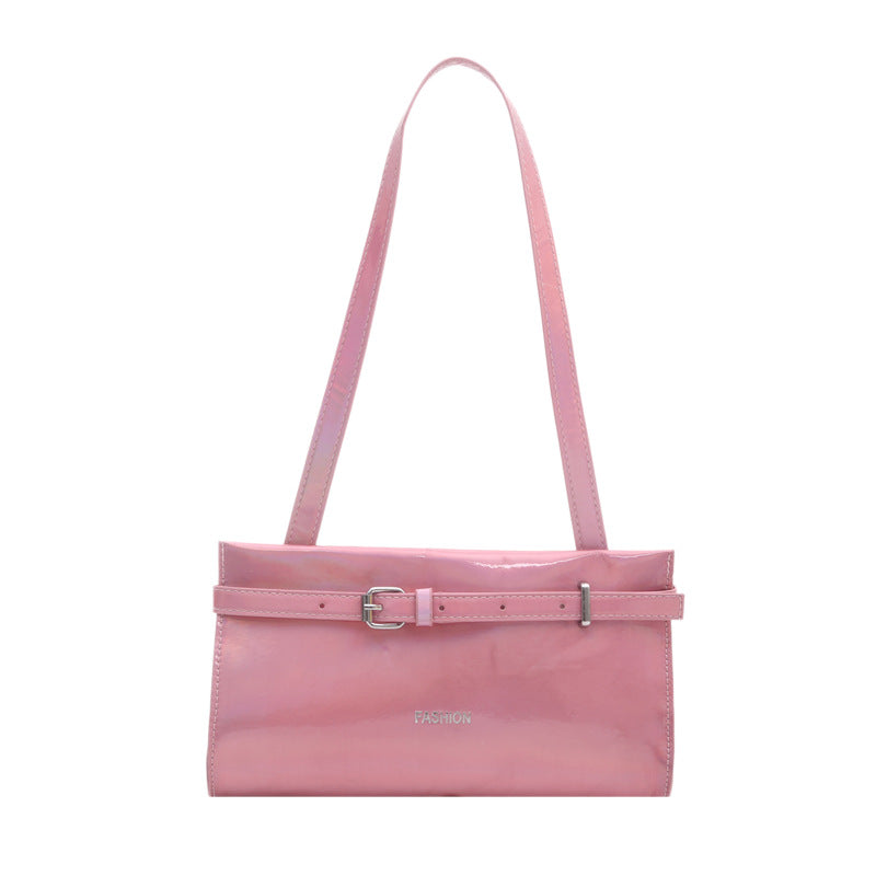 Elegant Patent Leather Crossbody Bag