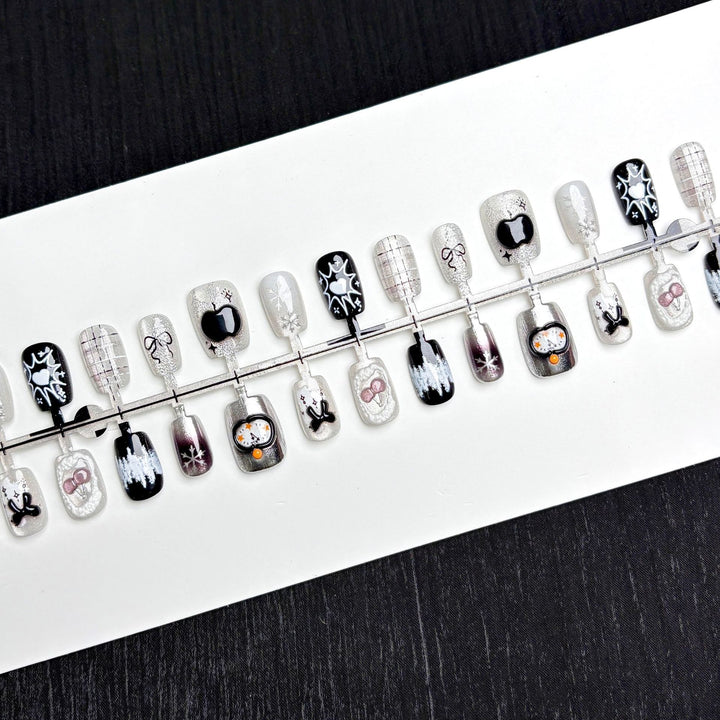 Artistic Themed Press-On Nail Collection