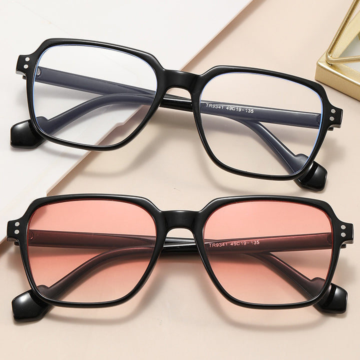Women square glasses with transparent frame and stylish design Stornfield