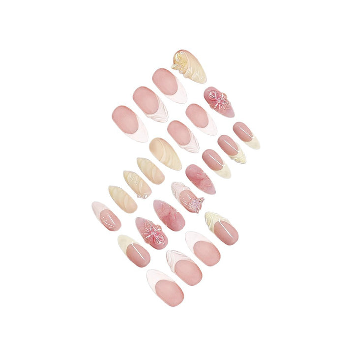Floral Vintage Press-On Nail Art Stornfield