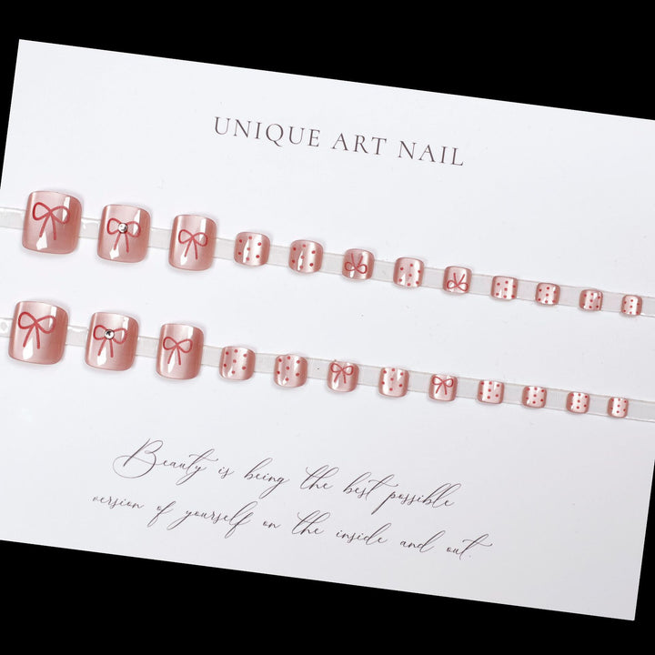 Decorative Press-On Toe Nail Art Stornfield