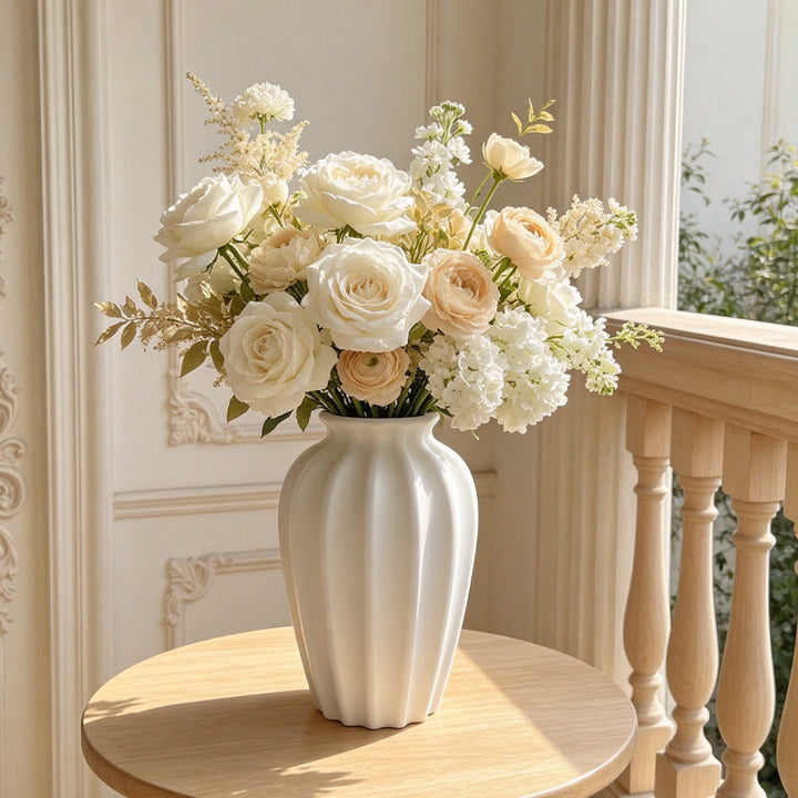 Sculptural Textured Decorative Vase Stornfeild