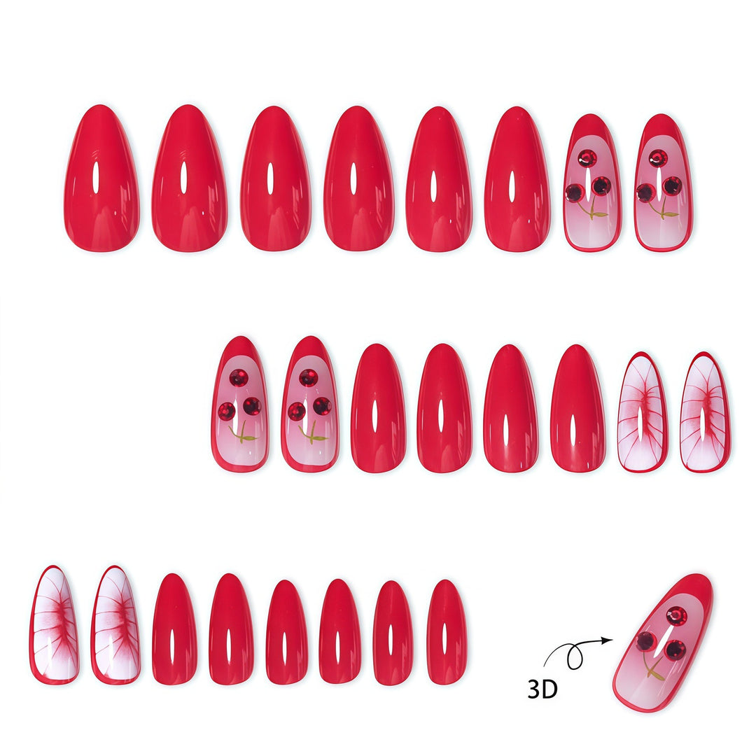Artistic Cherry Blossom Nail Design Stornfield