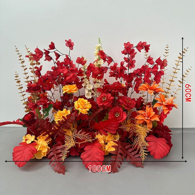 Lush Faux Floral Arrangement